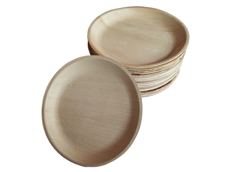 Placeholder photo: Round Areca Plates, real product photo pending
